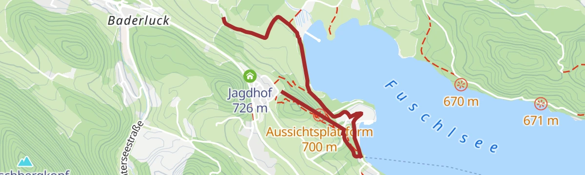 Route map: Wasserspur